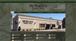 Desktop Screenshot of mcmanusfh.com
